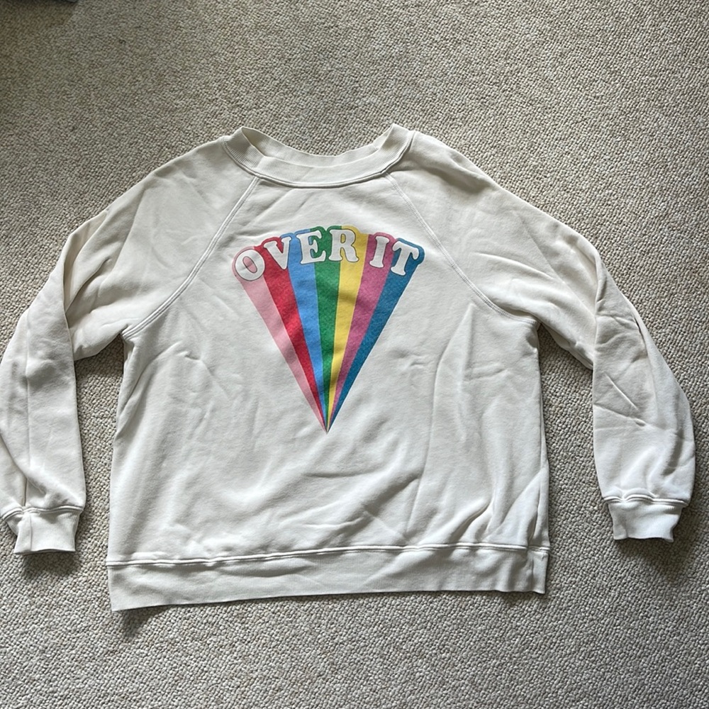 WILDFOX OVER IT BEACH JUMPER SWEATSHIRT